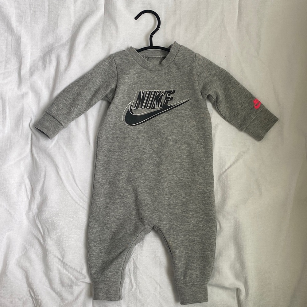 Nike grey one piece